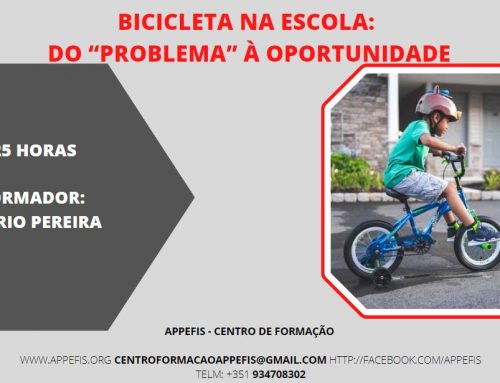 Formação: Bicicleta na escola: do “Problema” à oportunidade